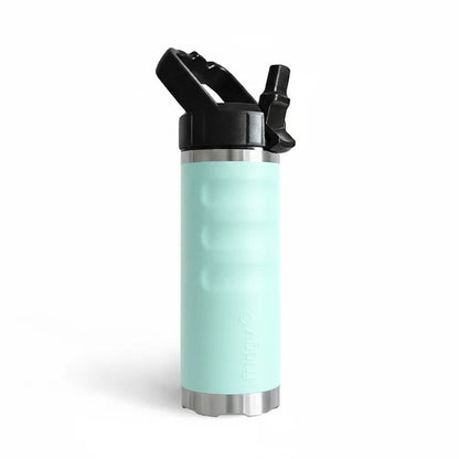 Mint green small backpack everyday triple walled 24 heat regulation Fridgy FRI540 540 Grip Bottle With Sipper Lid