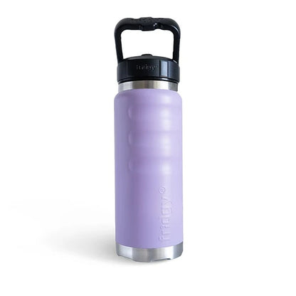 Lilac purple lavender modern no scratch premium metal Fridgy FRI780 780ML Grip drink Bottle With Sipper Lid