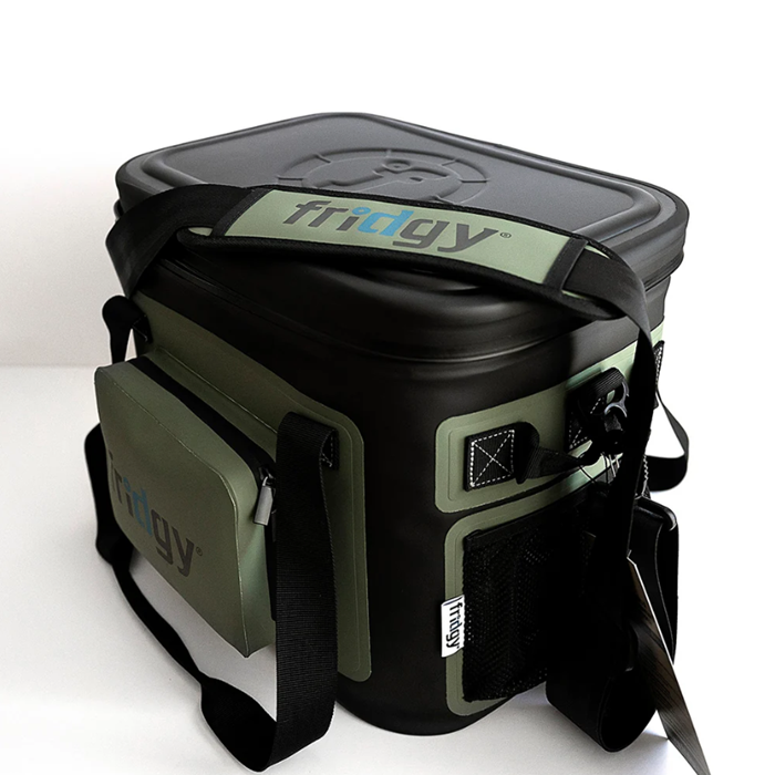 Fridgy FRICOOLER14LITRE 14 Litre Cooler Cribmate Plus commando Olive Green