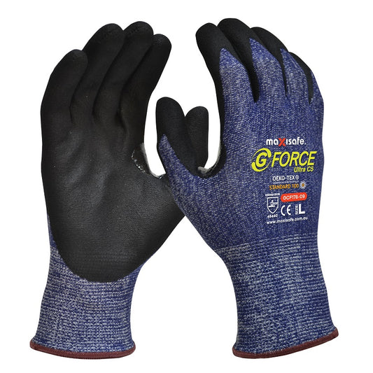 Maxisafe GCF178 G-Force Ultra C5 Reinforced Glove