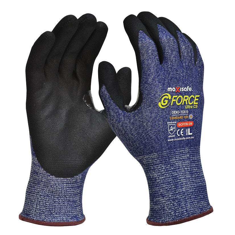 Maxisafe GCF178 G-Force Ultra C5 Reinforced Glove