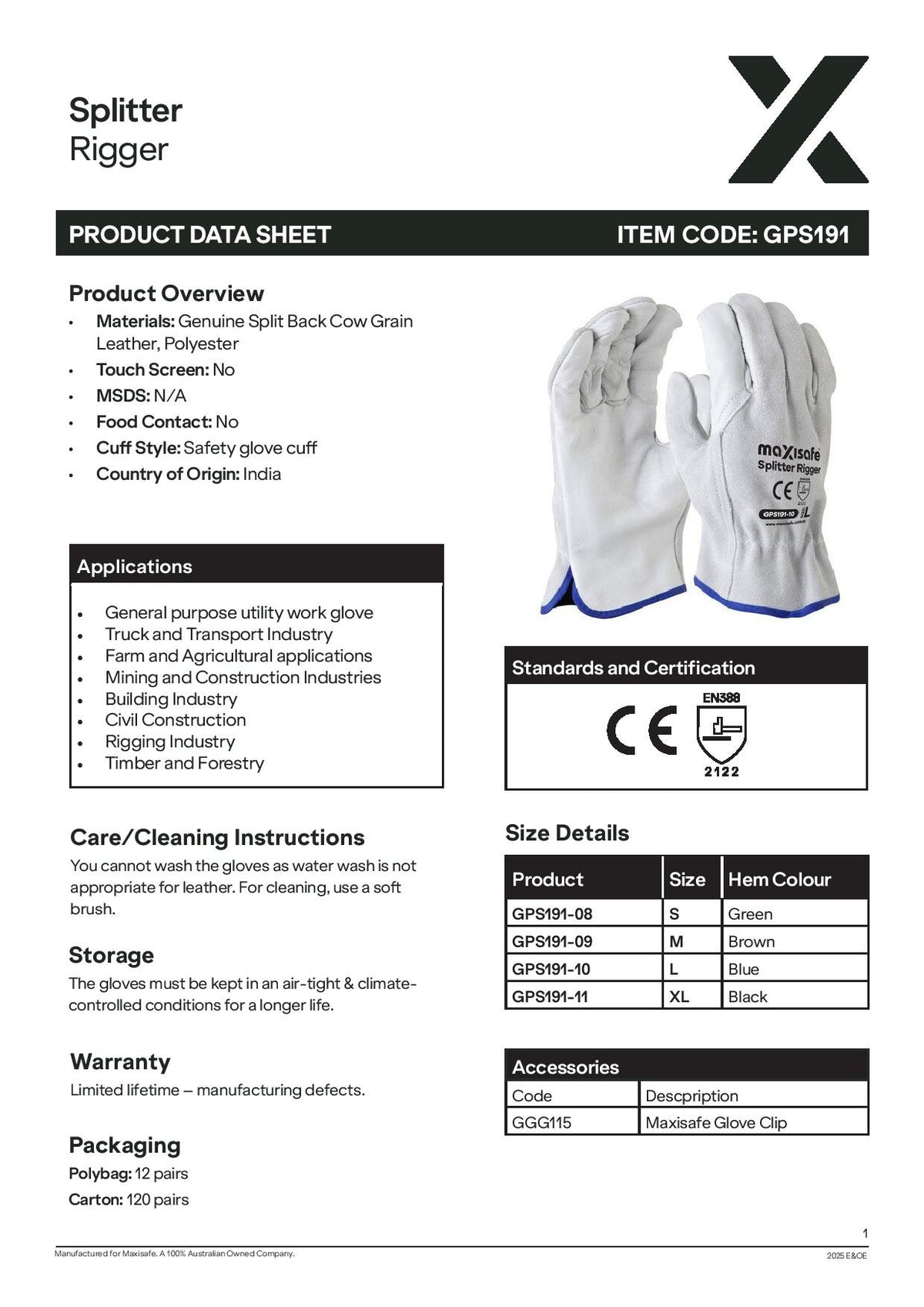 Specification