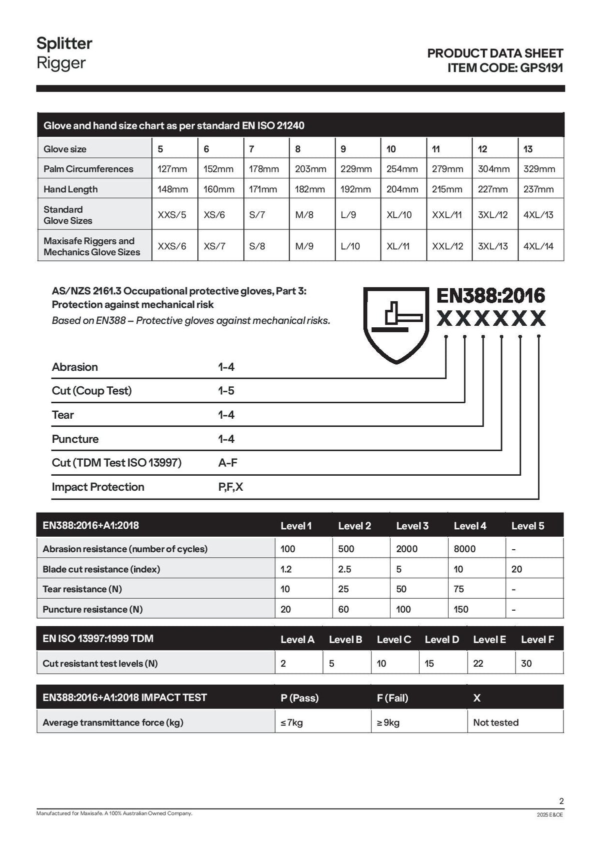 Specification
