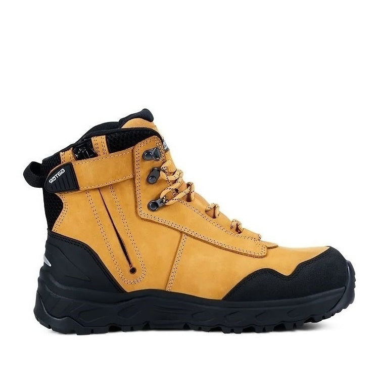 Goliath is an extra wide fit 6E safety boot with YKK spiral zip - cheap men's safety boots
