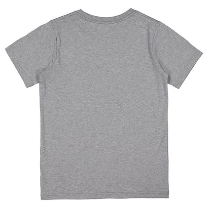 Gray t-shirt on a white background