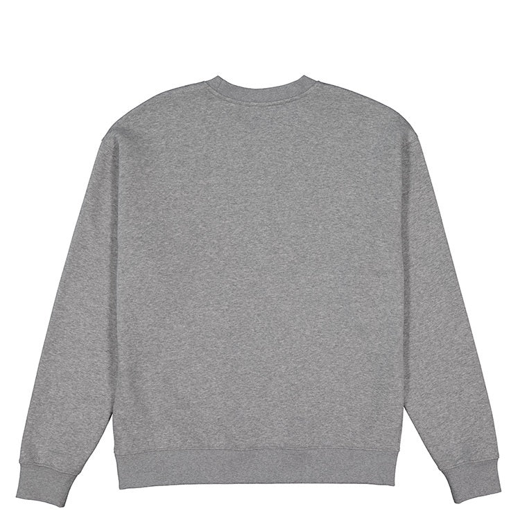 Gray sweatshirt on a white background