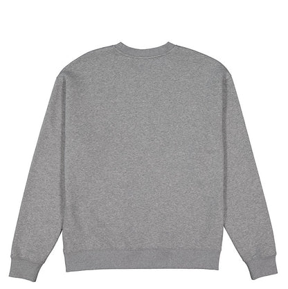 Gray sweatshirt on a white background