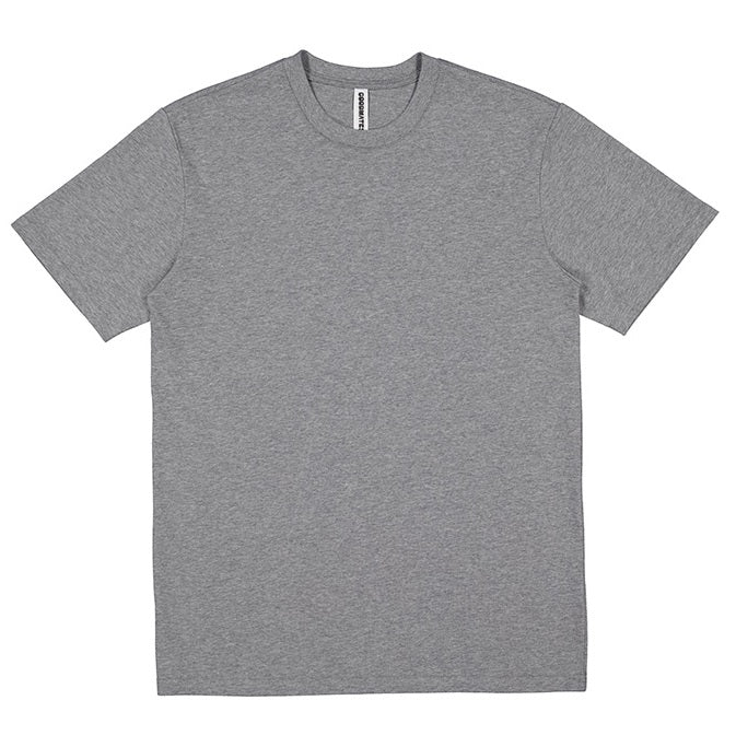 Gray t-shirt on a white background