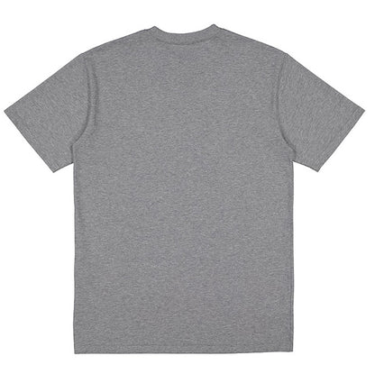 Gray t-shirt on a white background