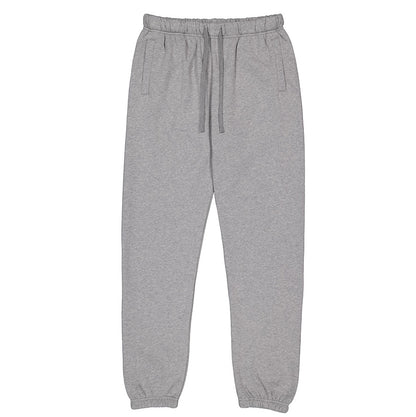 Gray sweatpants on a white background