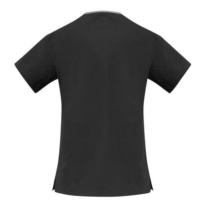 Biz Care H10722 Ladies Crossover Scrubs Top