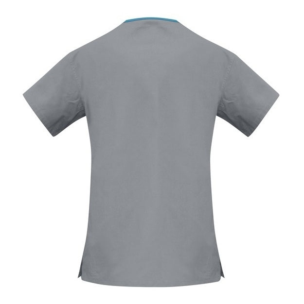 Biz Care H10722 Ladies Crossover Scrubs Top