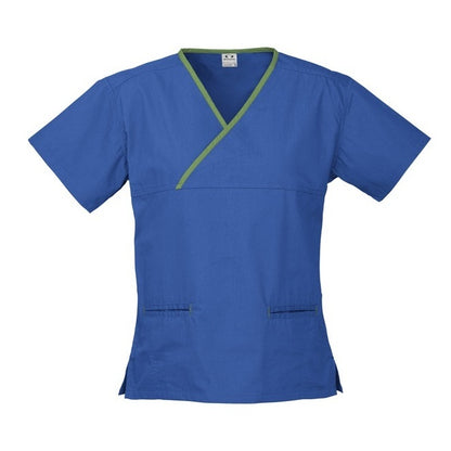Biz Collection H10722 Ladies Crossover Scrubs Top
