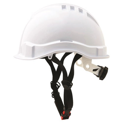 Pro Choice HHV6MP V6 Hard Hat Vented Micro Peak Linesman Ratchet Harness