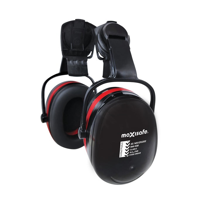 Maxisafe HRE646 Helmet Earmuff 27dB - Class 5