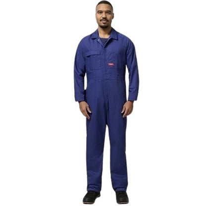 Hard Yakka Y00015 Poly-cotton Coverall - Navy - Front View