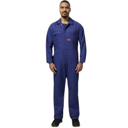 Hard Yakka Y00015 Poly-cotton Coverall - Navy - Front View