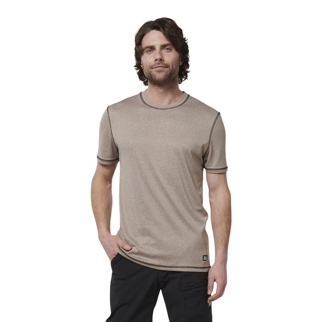 Hard Yakka Y19559 X Performance Tee - Desert - Front Model View