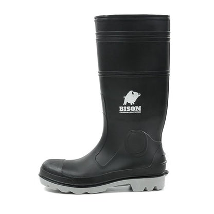 Bison INCAGSBKGY Gumboot PVC Safety