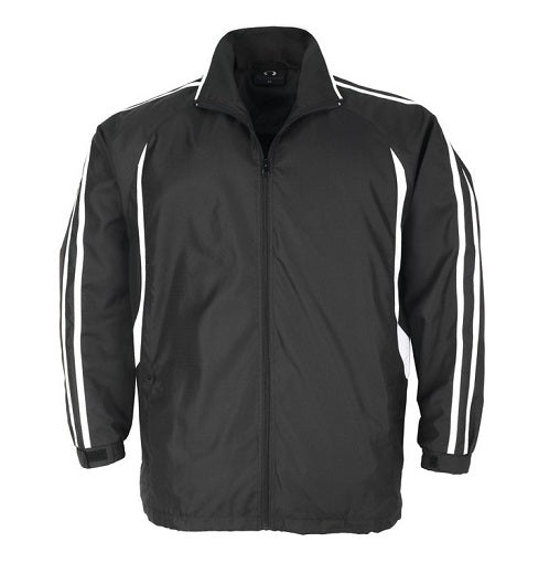 Biz Collection J3150B Flash Kids Jacket - Black/White - Alternative Front View