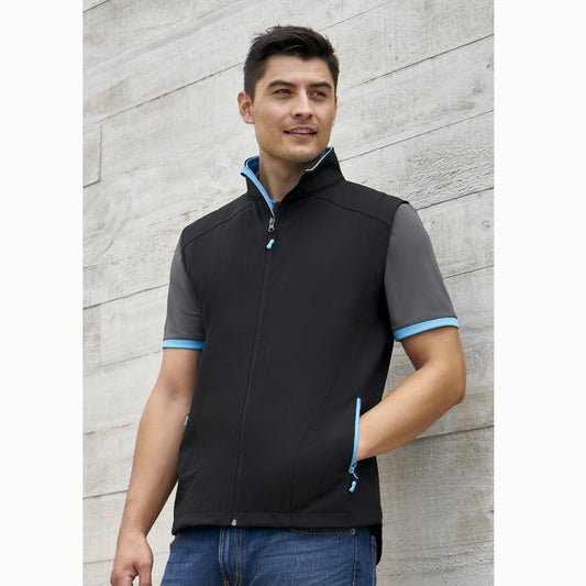 Biz Collection J404M Mens Geneva Soft Shell Vest