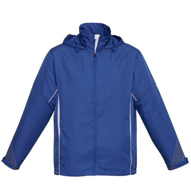 Royal blue with white piping mens or women team branding corporate promotions Biz Collection J408M Razor Mens Jacket