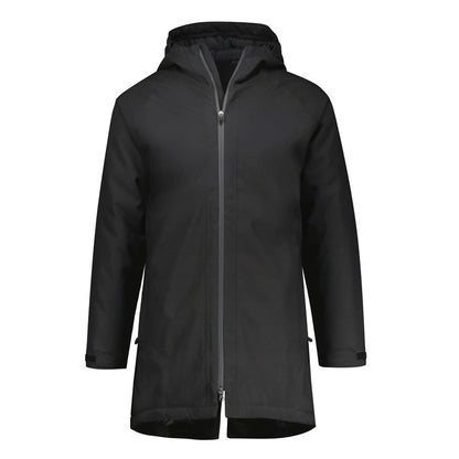 Unisex mens or womens cold wet weather zip up warm waterproof jacket with adjustable hood Biz Collection J428U Unisex Sphere Jacket