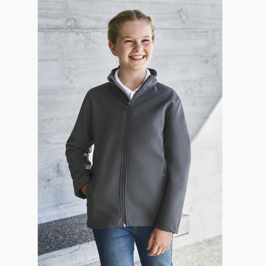 Biz Collection J740K Apex Kids Softshell Jacket