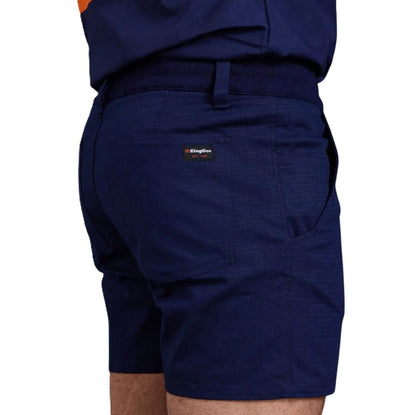 KingGee K17012 Rib Comfort Waist Short Shorts