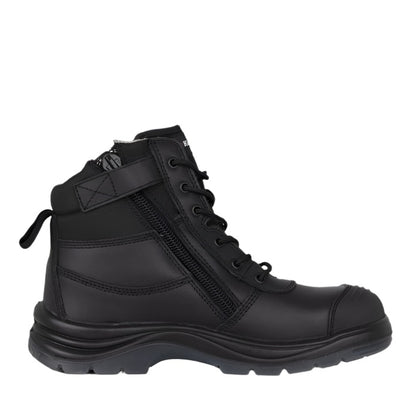 KingGee K27155 Tradie S/Zip 6CZ EH Composite Safety Boots