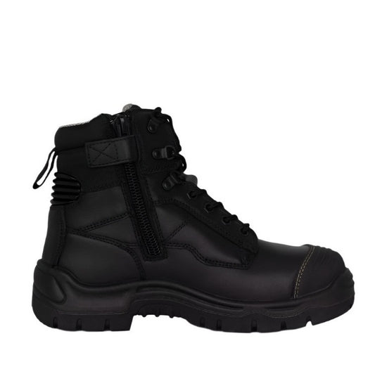 KingGee K27890 Phoenix 6Z 150mm Side Zip Safety Boots