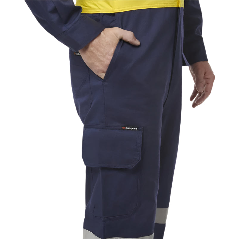 KingGee K51540 KG2 Reflective Spliced Combination Overall