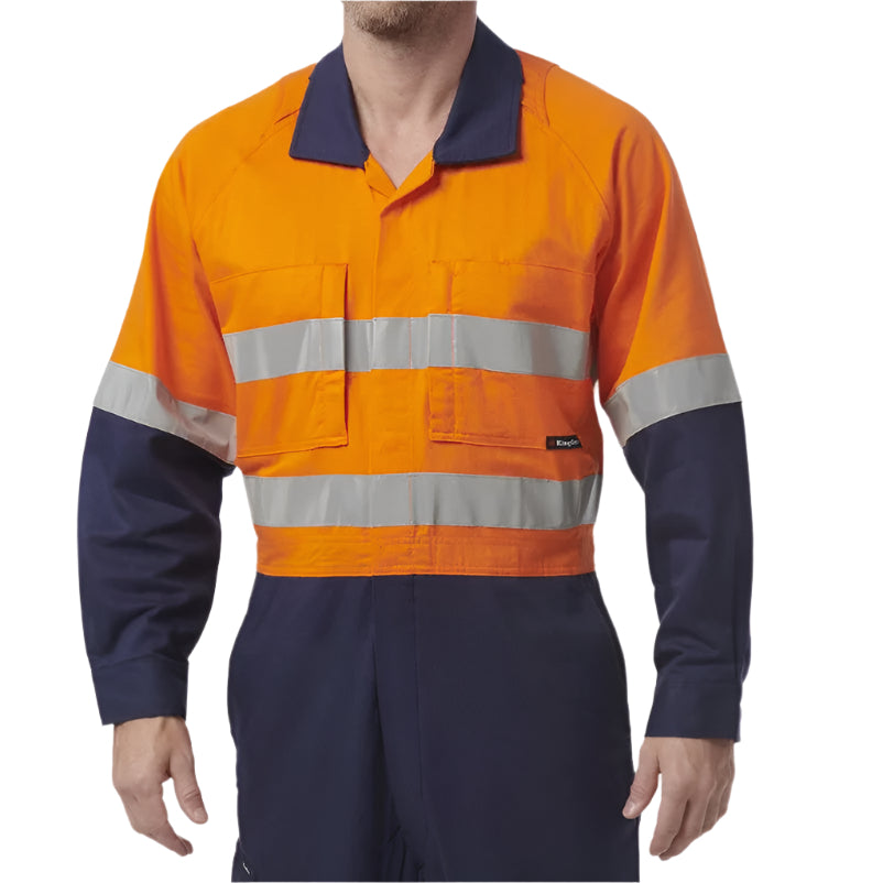 KingGee K51540 KG2 Reflective Spliced Combination Overall