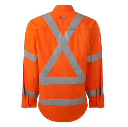 KingGee K54016 Workcool Vented NSW Rail Shirt