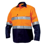 Orange/Navy