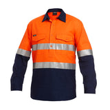 Orange/Navy