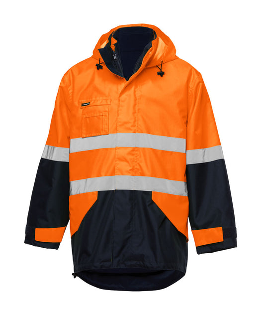 KingGee K55300 4-in-1 HiVis Waterproof Jacket