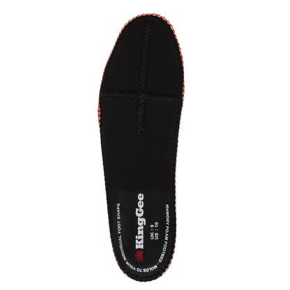 KingGee K25250 Tradie Black Gusset Elastic Sided Safety Boot