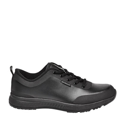 Black sneaker on a white background