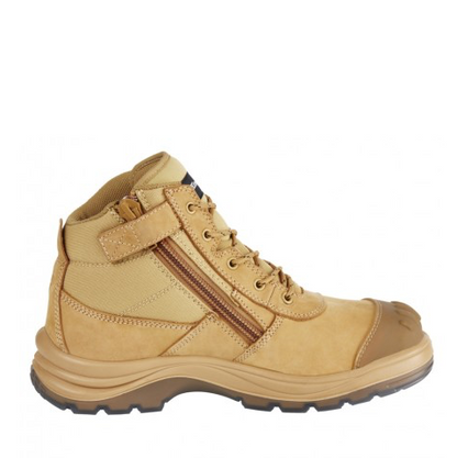 KingGee K27100 Tradie Zip Side Safety Boots