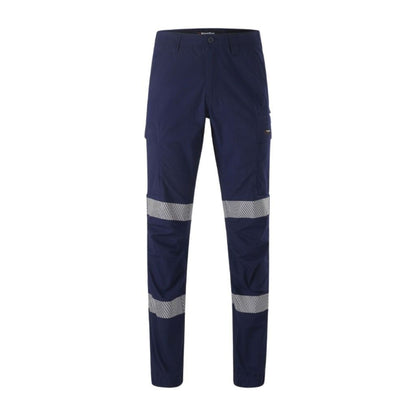 KingGee K53013 Mens Workcool Pro Bio Motion Cuff Pants navy front