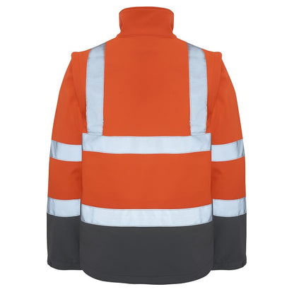 Rainbird 8430 Landy Soft Shell HiVis Jacket