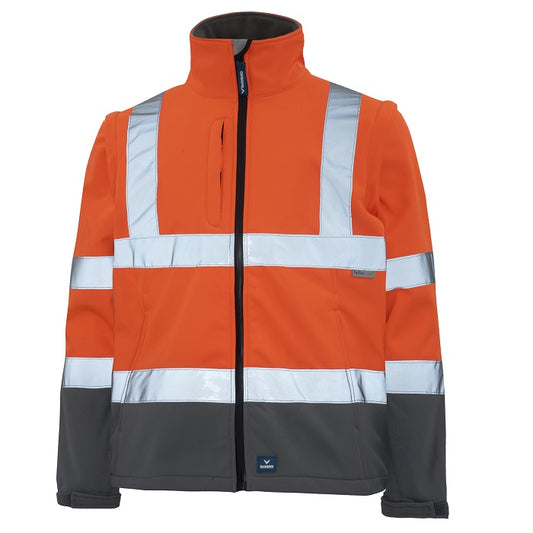Rainbird 8430 Landy Soft Shell HiVis Jacket