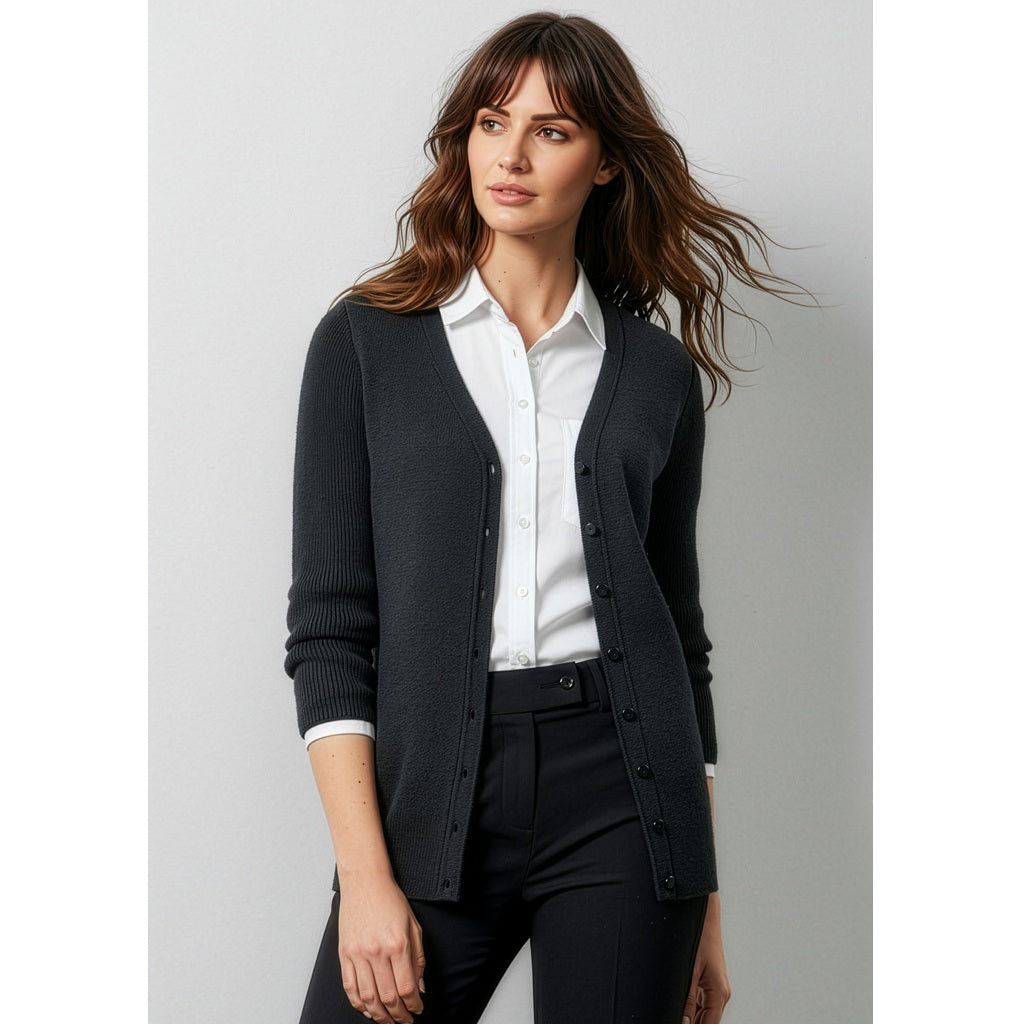 Biz Collection LC417L Ladies Milano Knit Cardigan