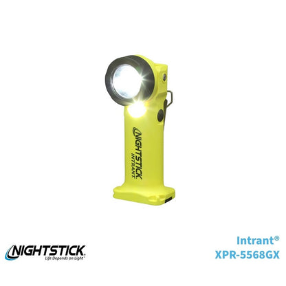 Maxisafe LXPR-5568GX Nightstick Angle Light Zone 0 INTRANT IS Rechargeable Dual-Light