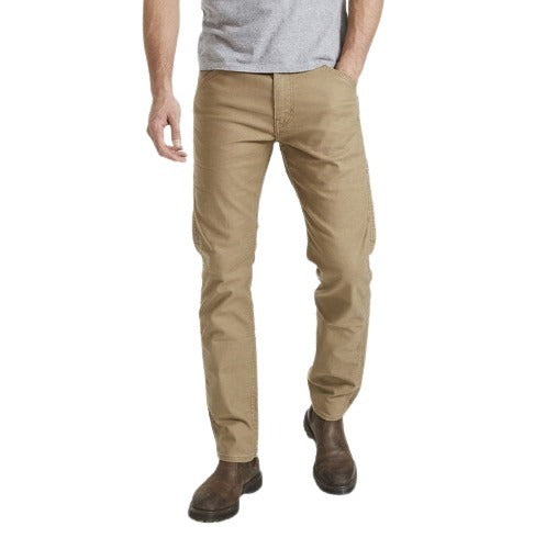 Mens tan beige ermine canvas classic modern fit tapered leg Levis 511 Slim Fit Workwear Utility Pants 58828