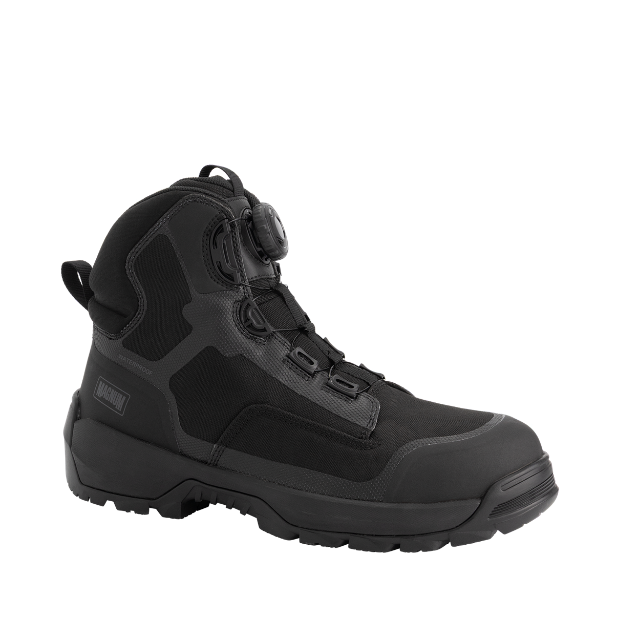 Black tactical lightweight waterproof Magnum MPS100 Precision SPD CT WP