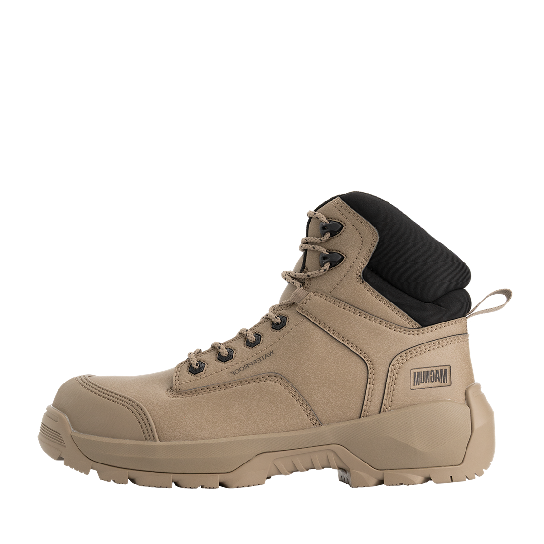 Magnum MPM2S1 Precision Max 2.0 SZ CT WPI Safety Boots - Stone - Side View