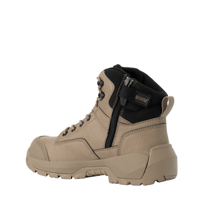 Magnum MPM2S1 Precision Max 2.0 SZ CT WPI Safety Boots - Stone - Opposite Side View