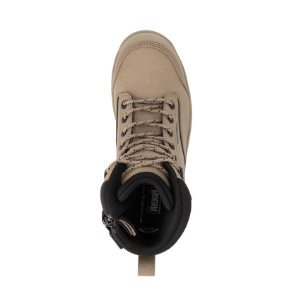 Magnum MPM2S1 Precision Max 2.0 SZ CT WPI Safety Boots - Stone - Top View